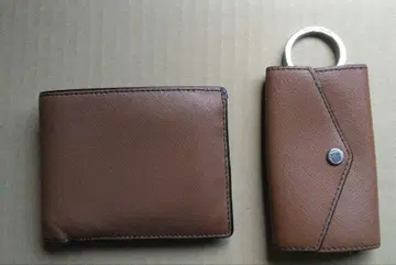 MICHAEL KORS 접이식 지갑과 키케이스 브라운 블랙