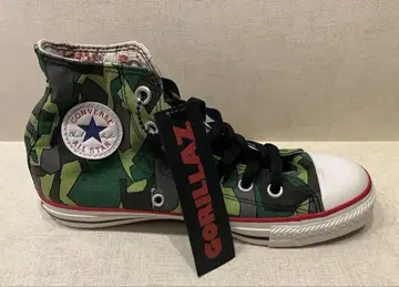 Converse Gorillaz 콜라보 하이컷 카모플라쥬 스니커즈 미사용