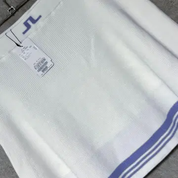 [ 새상품 ] J.LINDEBERG 제이 린드버그 니트 스커트 화이트