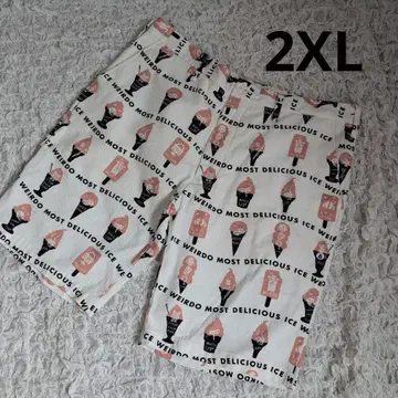 빅 사이즈 2XL WEIRDO 올 패턴 숏팬츠