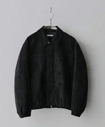 FAUX SUEDE ZIP BLOUSON