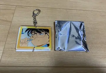 명탐정 코난랜드 연결 아크릴 키링 에도가와 코난 양치