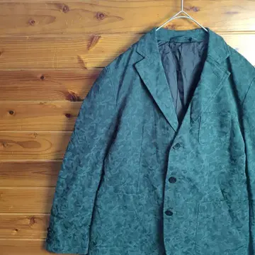 테일러드 자켓 그린 L 스트릿 패션 스트릿 캐주얼