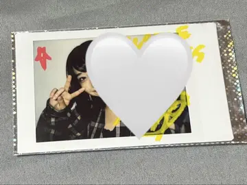 키타노아이 친필 사인 폴라로이드