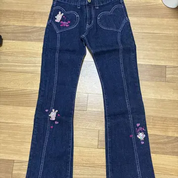 메조 피아노 초레어 와펜 바지 S 새상품급 헤이세이 여아