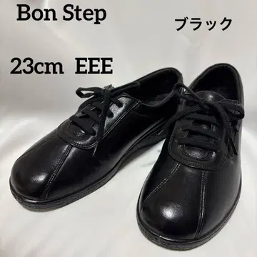 새상품 Bon Step 본 스텝 컴포트 슈즈 23EEE 블랙