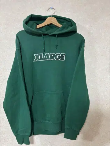 XLARGE 그린 후드티 M 사이즈