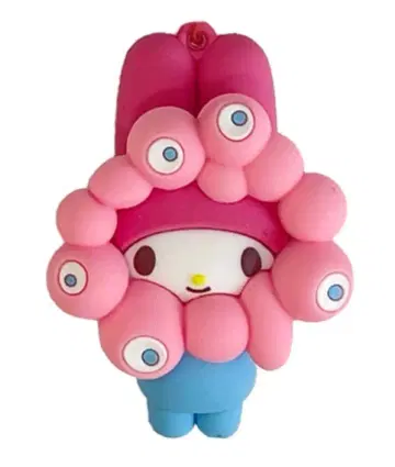먀쿠먀쿠 만박 마이멜로디 키링 새상품 인기 산리오