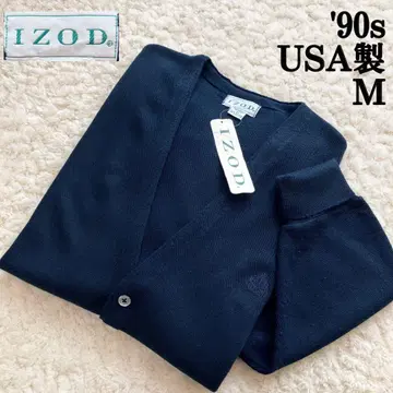 90s USA제 IZOD 아크릴 가디건 M LACOSTE 아이조드