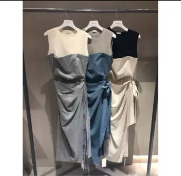 랩 콤비 원피스
