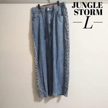 JUNGLE STORM 스트레이트 데님 L 사이즈