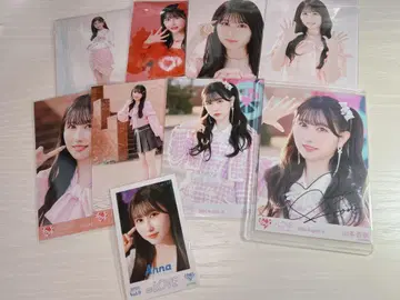 이코럽 야마모토 안나 브로마이드 친필