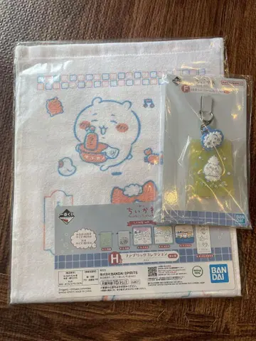 치이카와 제일복권 롱 타월 러버 참 토끼