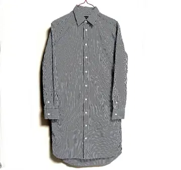 랄프 로렌 롱 셔츠 원피스 스트라이프