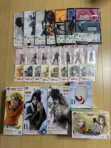 제일복권 NARUTO A상 B상 C상 D상 라스트원 피규어 세트