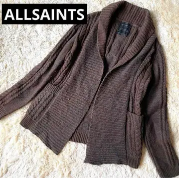 ALL SAINTS 올세인츠 케이블 니트 가디건