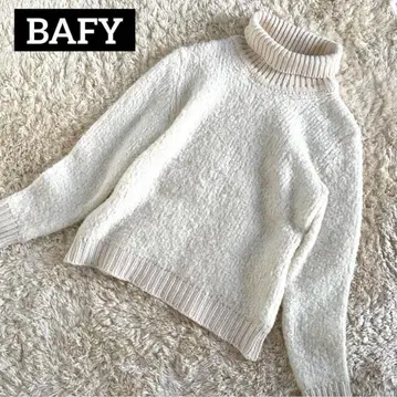 BAFY 버피 터틀넥 니트 스웨터 알파카 이탈리아제