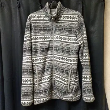 UNIQLO 노르딕 무늬 플리스 자켓