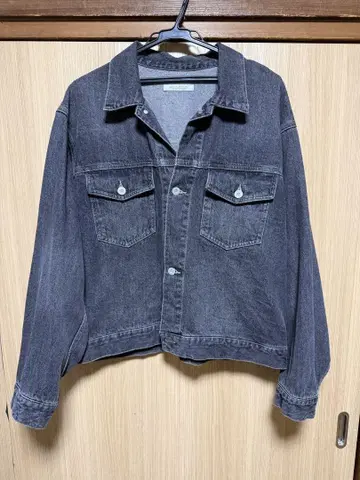 JOURNAL STANDARD 다크 그레이 데님 자켓