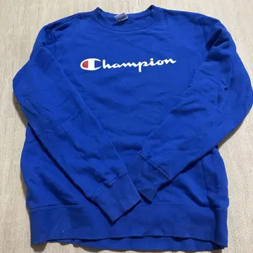 champion 맨투맨 블루