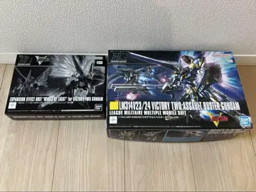 [ 새상품 ] HG V2 어솔트 버스터 건담 빛의 날개 이펙트 세트