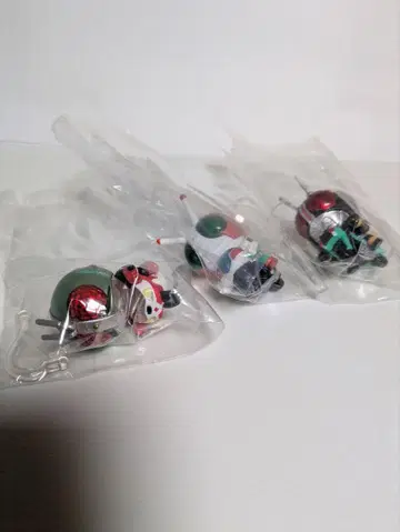 액션 라이드 가면라이더 피규어 3체 세트