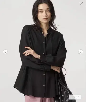 그린 라벨 릴랙싱 [ 결론 시리즈 ] 밀피유 플레어 블라우스