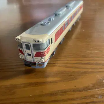 레트로 HO 게이지 특급 기차 철도 모형 빨간색/크림