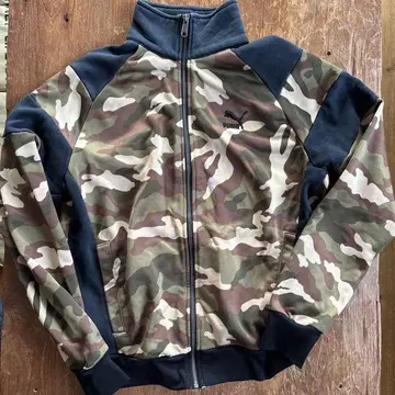 PUMA 카모플라쥬 집업 자켓