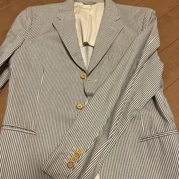 BananaRepublic 스트라이프 패턴 테일러드 자켓 36M 사이즈