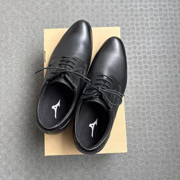 Mizuno 블랙 비즈니스 슈즈