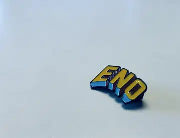 브라이언 이노 BRIAN ENO 핀 배지 메탈제