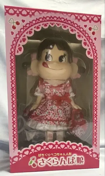 말똥말똥 페코짱 인형 체리 소녀