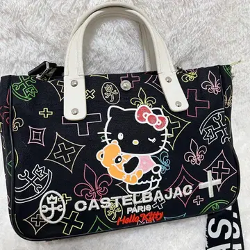 까스텔바작 HELLO KITTY 헬로키티 콜라보 숄더 토트백