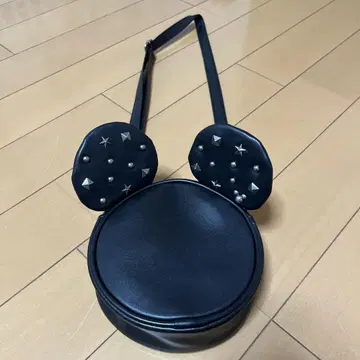 미키마우스형 블랙 숄더백