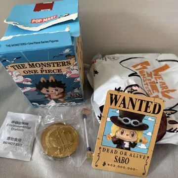 POP MART 원피스 THE MONSTERS SABO 라브브