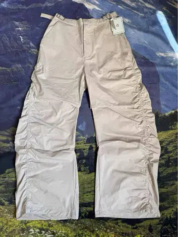 COYSEIO PUCKERING PANTS IVORY