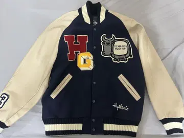 hysteric glamour 바시티 자켓 M 사이즈