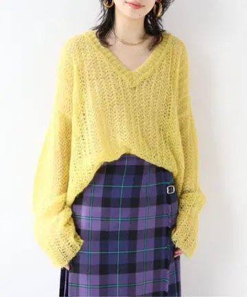 CITYSHOP 시티샵 MOHAIR AZE 니트