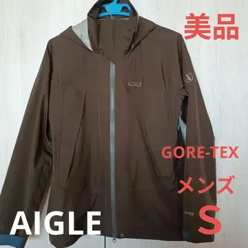 AIGLE 에이글 레인 GORE-TEX 남성용 S 브라운