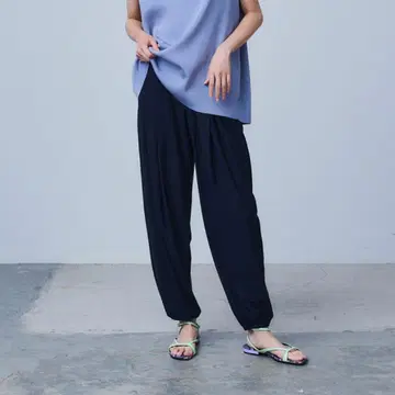 STUNNING LURE 스윔 저지 트랙 팬츠 블랙 0