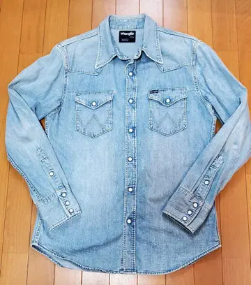 Wrangler 데님 셔츠 L 사이즈