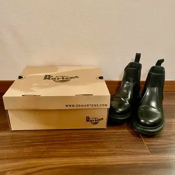 닥터 마틴 2976 모노 블랙 사이드 고어 부츠