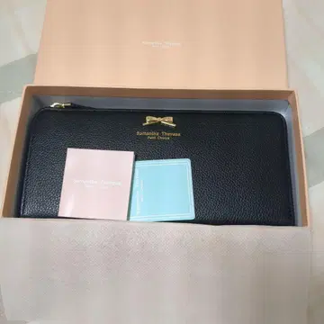미사용 Samantha Thavasa 블랙 장지갑