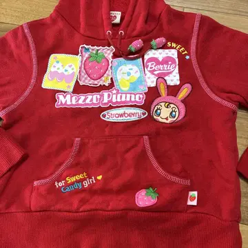 메조 피아노 베리에 스트로베리 트레이닝복 110 헤이세이 여자