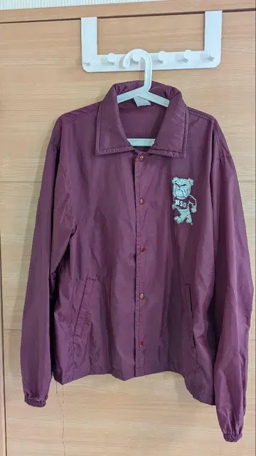 MSU 나일론 자켓 버건디