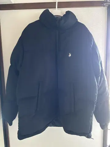 U.S. POLO ASSN. 블랙 다운 자켓 L 사이즈