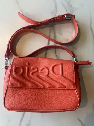 Desigual 오렌지 숄더백