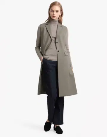 theory luxe 띠어리 럭스 NEW SAXONY 롱베스트