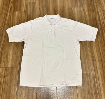 챔피온 champion 피케 셔츠 L 사이즈 화이트
